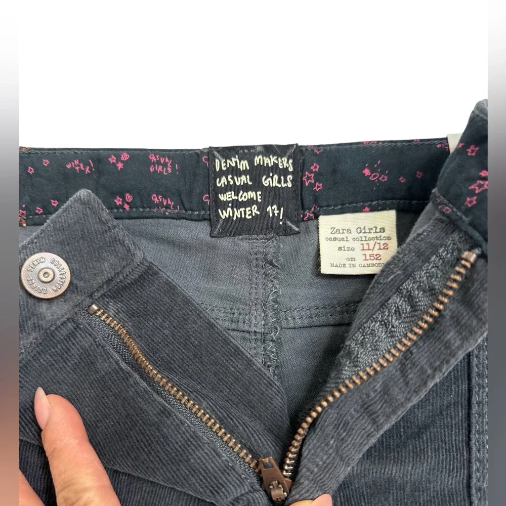ZARA Girls’ CORDUROY‎ Shorts , SIZE 11/12
